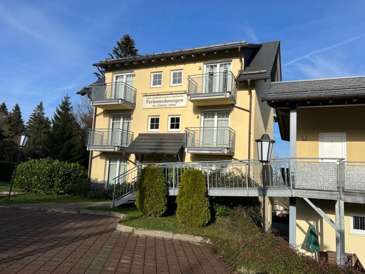 Gaststaette & Pension Waldschloesschen 오버호프 외부 사진